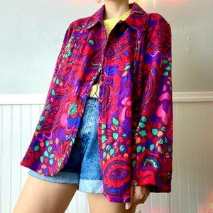Colorful Statement Piece Jacket